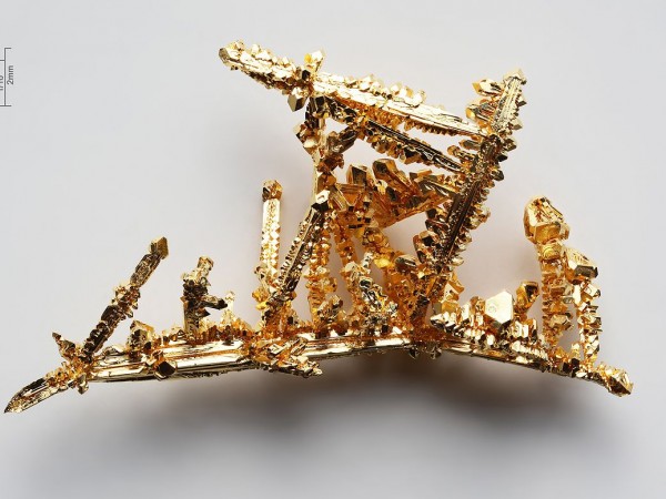 Gold crystals