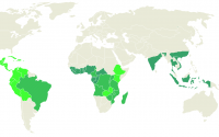 Weekly Coffee Perspective world map of coffee plantations