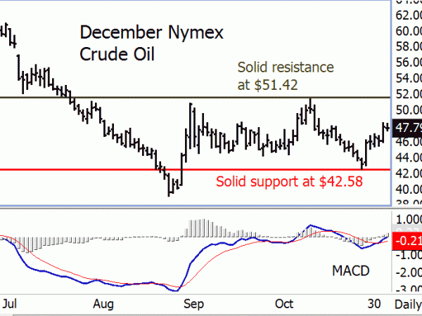 December NYMEX Crude Oil Bull Futures